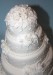 Svatební čtyřpatrový dort